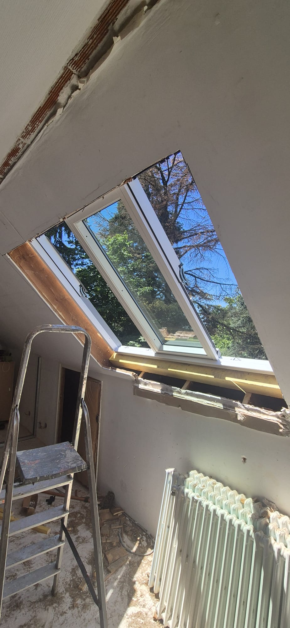 Pose de Velux